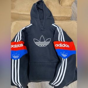 Adidas youth Originals Boys' Graphic Colorblock Hoodie